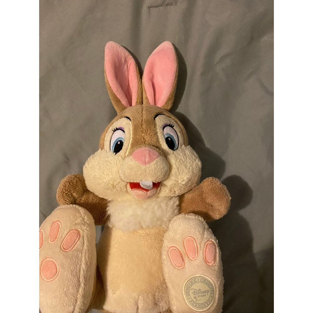 Miss Bunny bambi rabbit authentic disney store stuffed plushie 15"